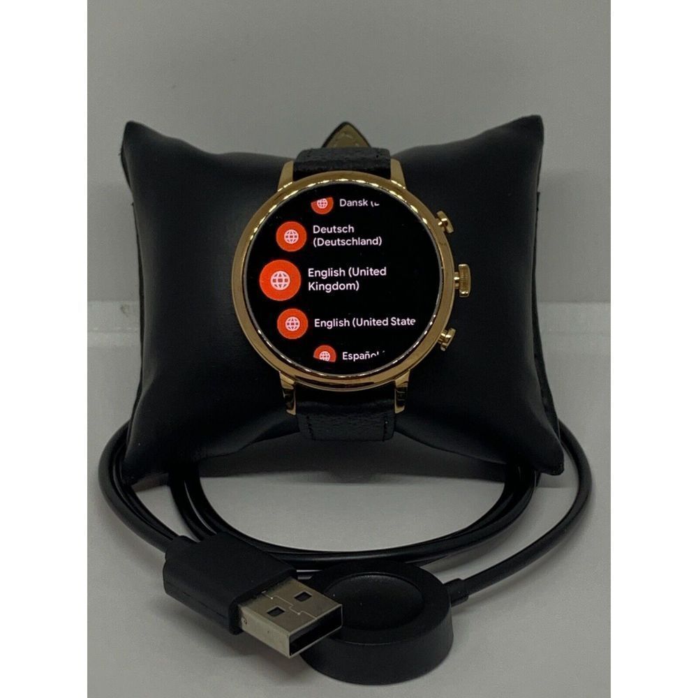 Fossil Gen 4 Authentic Digital Dial Smart Watch Custom Band FTW6018 QT462